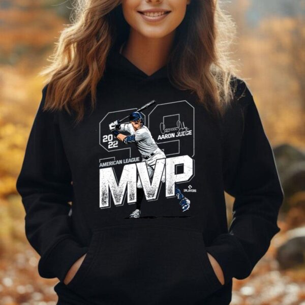 American League MVP Aaron Judge New York MLBPA Unisex Hoodie