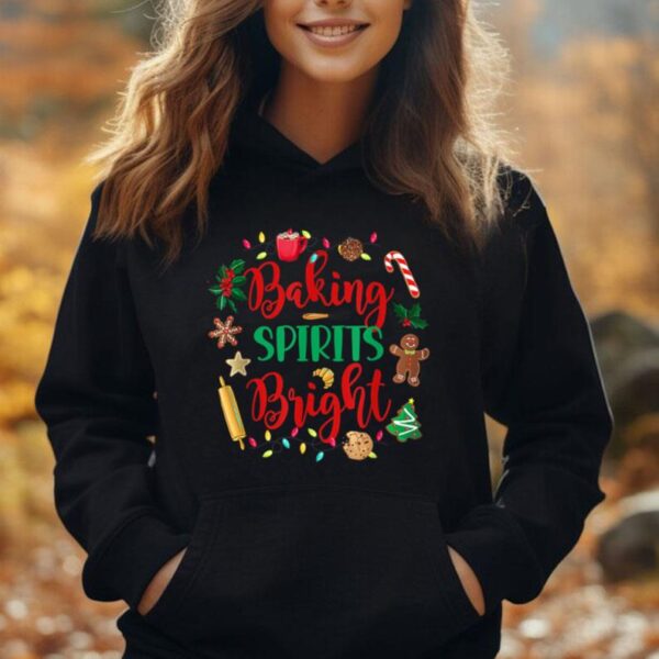 Baking Spirits Bright Gingerbeard Coffee Merry Christmas Unisex Hoodie