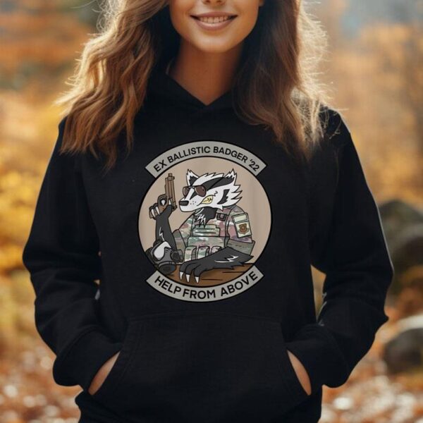 Ballistic Badger Unisex Hoodie