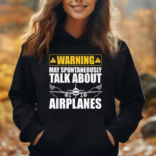 Best Airplane Art For Men Women Pilot Aviation Plane Pilots Unisex Hoodie