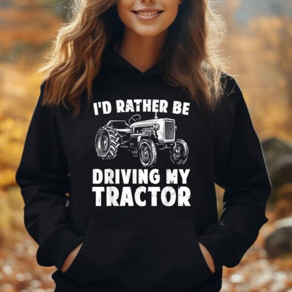 Best Farmer Design For Men Women Boys Girls Tractor Lovers Unisex Hoodie