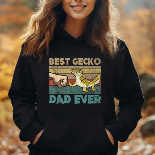 Best Gecko Dad Ever Lizard Leopard Gecko Unisex Hoodie