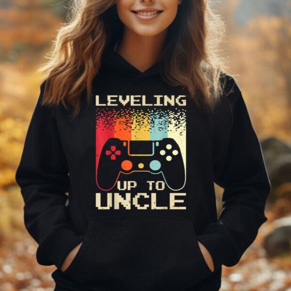 Best New Uncle For Men Boys Soon To Be Uncle Nephew Gamer Unisex Hoodie