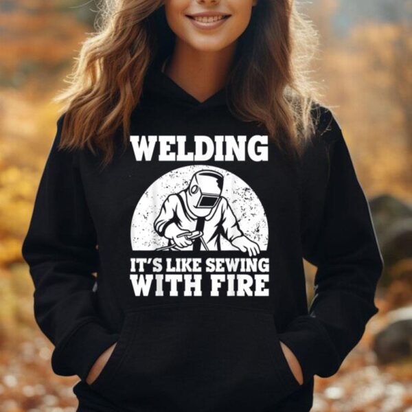 Best Welding Design For Men Women Welder Welding Metal Weld Unisex Hoodie