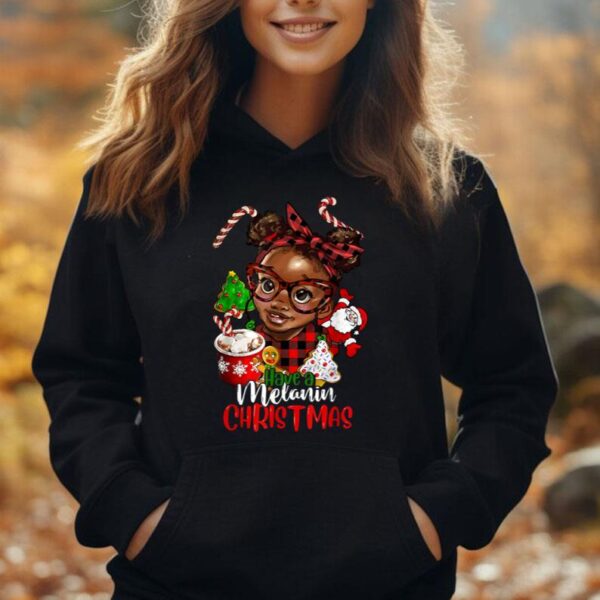 Black African Girl American Melanin Christmas Girl Toddler Unisex Hoodie