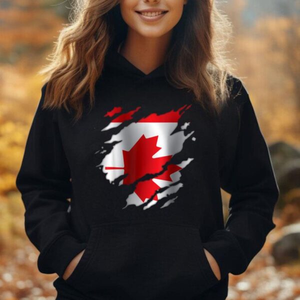 Canada Canadian Flag Heritage Unisex Hoodie