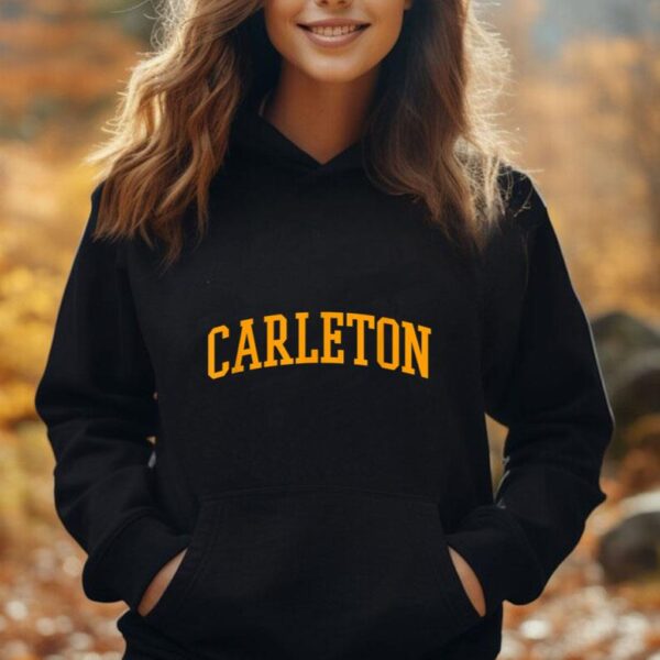 Carleton Athletic Arch College University Style Unisex Hoodie