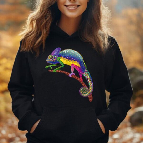 Chameleon Lovers Shirt Safari Fans Reptile Herpetology Gift Unisex Hoodie