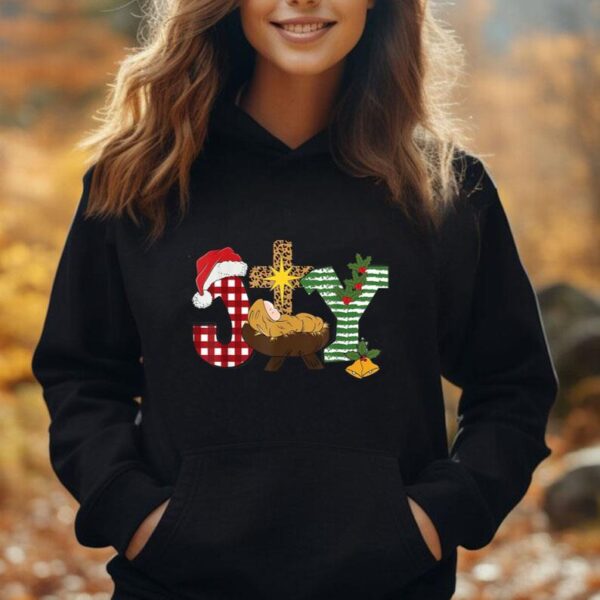 Christian Christmas Joy Jesus Nativity Scene Faith Unisex Hoodie