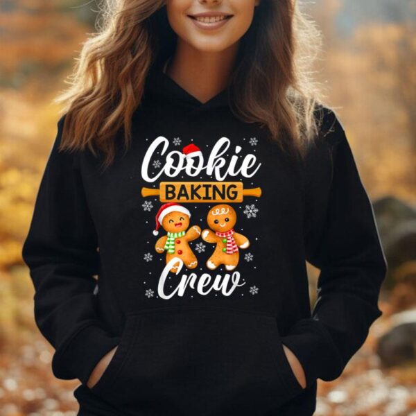 Christmas Cookie Baking Crew Christmas Funny Gingerbread Unisex Hoodie