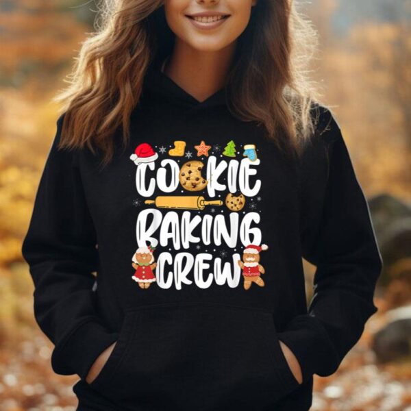 Christmas Cookie Baking Crew Funny Pajamas Family Matching Unisex Hoodie