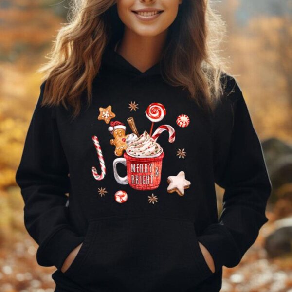 Christmas Gingerbread Cookie Coffee Merry Xmas Women Unisex Hoodie