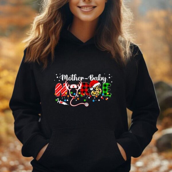 Christmas Mother Baby Nurses Wrap The Best Gifts Unisex Hoodie