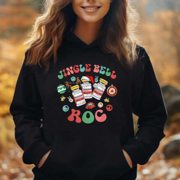 Christmas Nurse Jingle Bell Rocuronium Comfort Color Unisex Hoodie