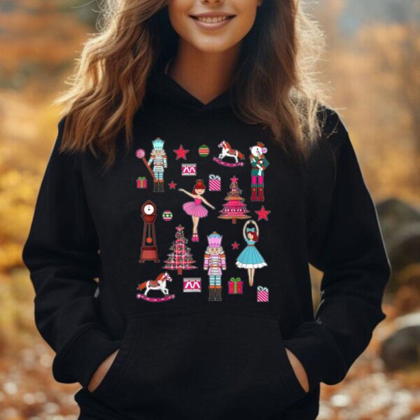 Christmas Nutcracker Figure Ballet Gift Family Matching Xmas Unisex Hoodie