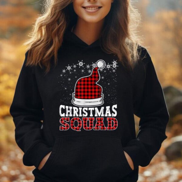 Christmas Squad Family Group Matching Christmas Party Pajama Unisex Hoodie