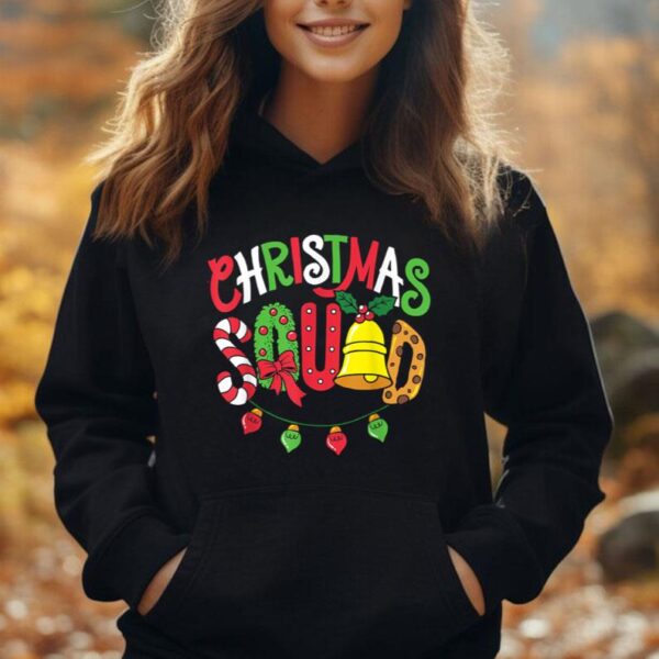 Christmas Squad Family Matching Pajama Funny Boys Girls Xmas Unisex Hoodie