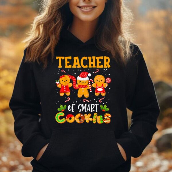 Christmas Teacher Holiday Teacher Of Smart Cookies Men Women Unisex Hoodie