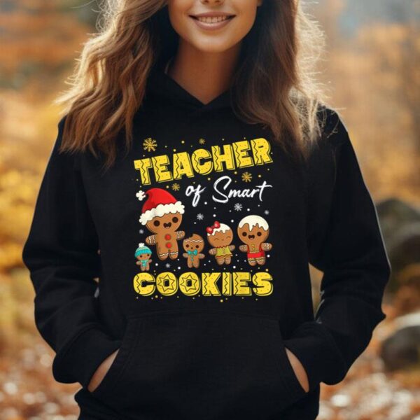 Christmas Teacher Of Smart Cookies Xmas Teacher Cookies Unisex Hoodie