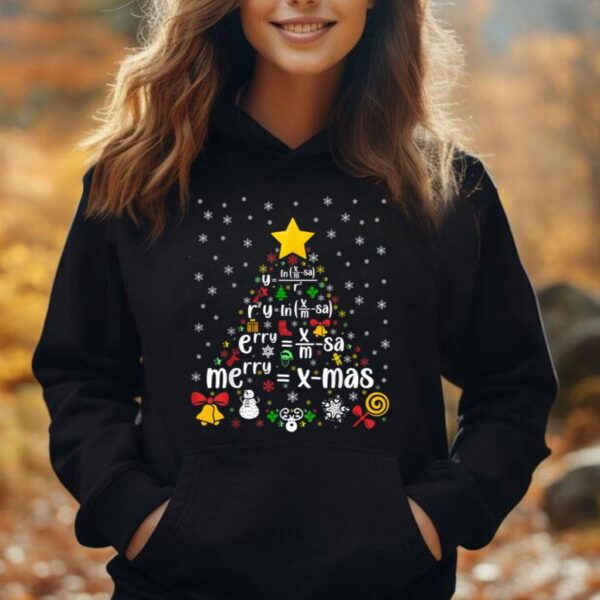 Christmas math professor xmas math teacher math Christmas Unisex Hoodie