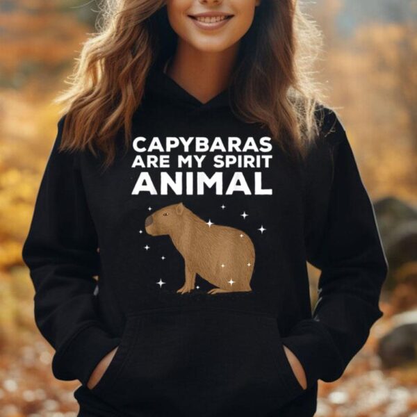 Cool Capybara For Men Women Rodent Spirit Animal Zoologist Unisex Hoodie