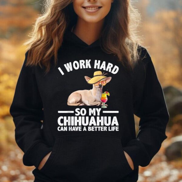 Cool Chihuahua Art For Men Women Chihuahua Lover Dog Owner Unisex Hoodie