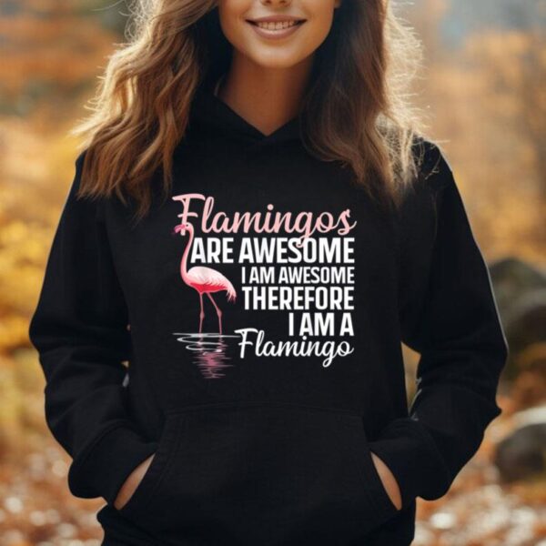 Cool Flamingo For Men Women Pink Flamingos Flock Bird Lovers Unisex Hoodie