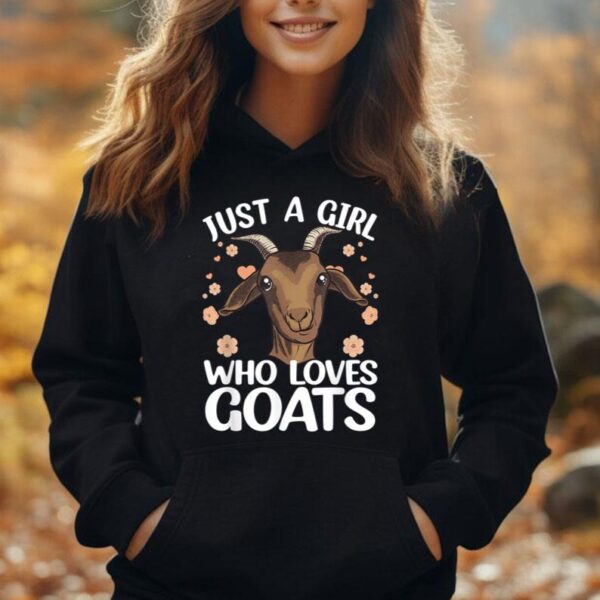 Cool Goat For Women Girls Goat Whisperer Farm Animal Farmer Unisex Hoodie