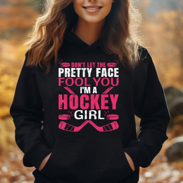 Cool Ice Hockey For Women Girls Hockey Player Sports Lovers Unisex Hoodie