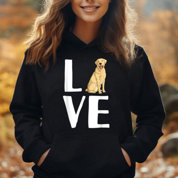 Cool Labrador For Men Women Yellow Lab Dog Lab Retriever Unisex Hoodie