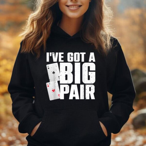 Cool Poker Player Design For Men Women Casino Lover Gambler Unisex Hoodie