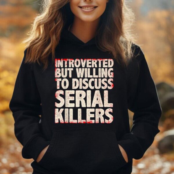 Cool Serial Killer For Men Women True Crime Documentaries Unisex Hoodie