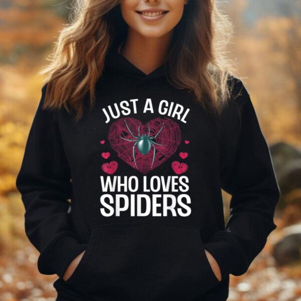 Cool Spider Design For Women Girls Tarantula Spider Lover Unisex Hoodie