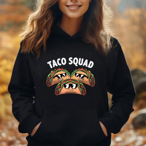 Cool Taco Design For Men Women Kids Taco Mexican Dish Lovers Unisex Hoodie