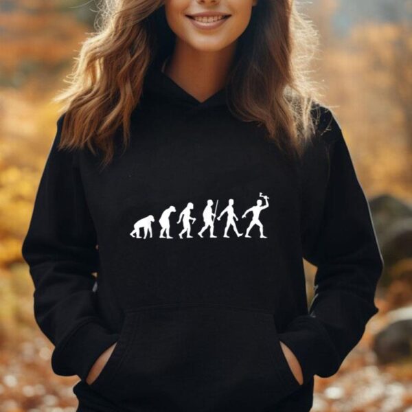 Cute Axe Throwing Design For Men Women Axe Throwing Lovers Unisex Hoodie