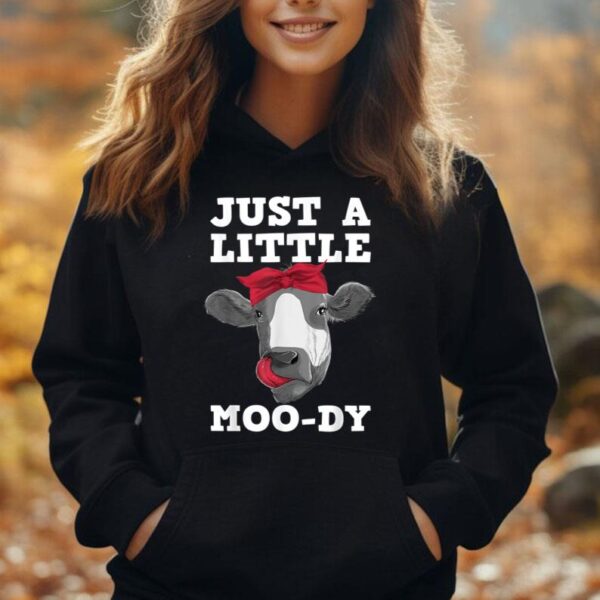 Cute Cow Design For Men Women Dairy Cow Lover Cattle Farming Unisex Hoodie