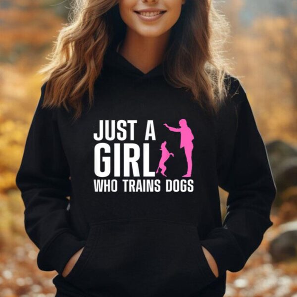 Cute Dog Trainer For Women Girls Training Dog Lover Owner Unisex Hoodie