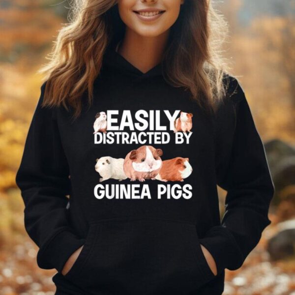 Cute Guinea Pig Art For Men Women Kids Guinea Pig Cavy Lover Unisex Hoodie