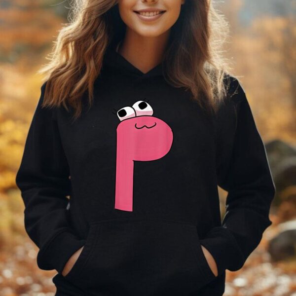 Cute Letter P Alphabet Lore Unisex Hoodie