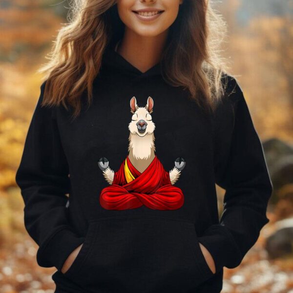 Cute Llama Design For Men Women Alpaca Animal Llama Lovers Unisex Hoodie