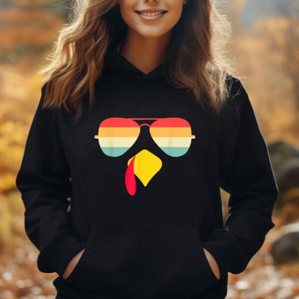 Cutest Turkey Face Thanksgiving Day Unisex Hoodie