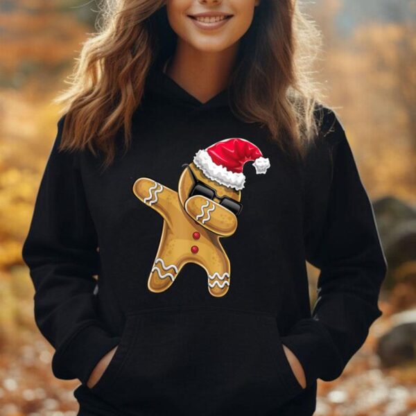 Dabbing Gingerbread Man Christmas Baking Unisex Hoodie