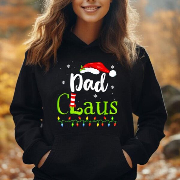 Dad Claus Family Santa Christmas Idea Matching Xmas Unisex Hoodie