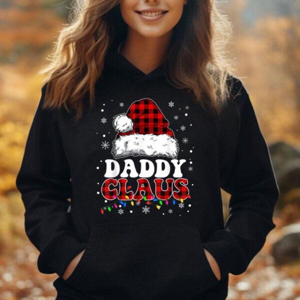 Daddy Claus Funny Santa Claus Matching Family Pajamas Unisex Hoodie