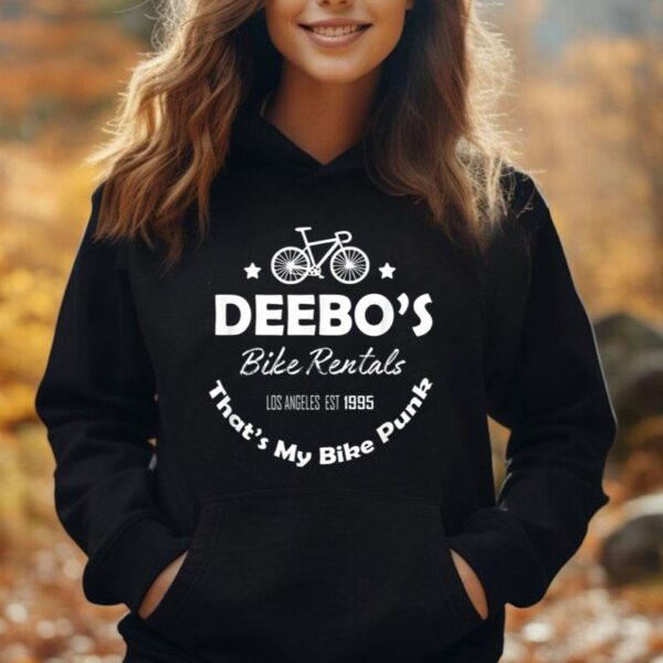 Deebo's Bike Rental That's My Bike Punk Funny deebos Biker Unisex Hoodie