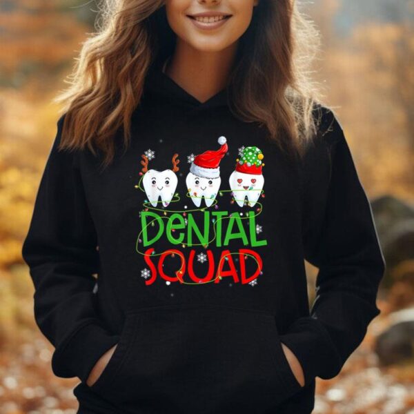 Dental Squad Dentist Funny Teeth Christmas Pajamas Family Unisex Hoodie