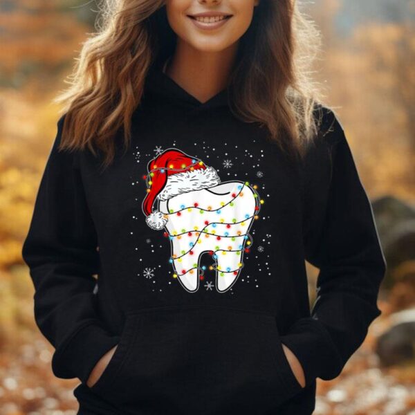 Dentist Christmas Teeth Santa Dental Hygiene Dental Life Unisex Hoodie