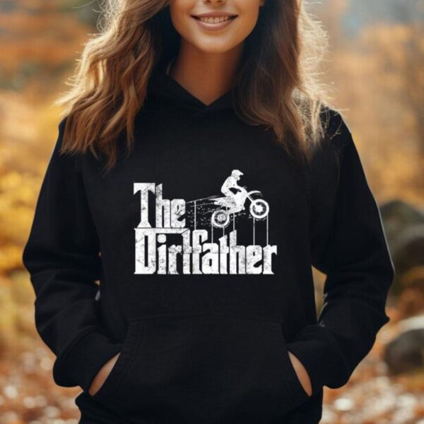 Dirt Bike Dirtfather - Funny Biker Motocross Botocross Men Unisex Hoodie