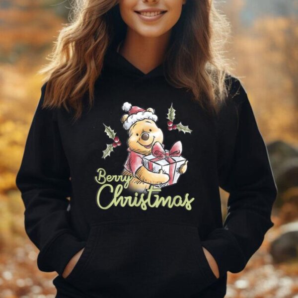 Disney Winnie the Pooh Berry Christmas Unisex Hoodie