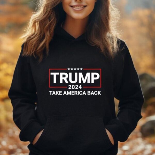 Donald Trump 2024 Take America Back Election - The Return Unisex Hoodie